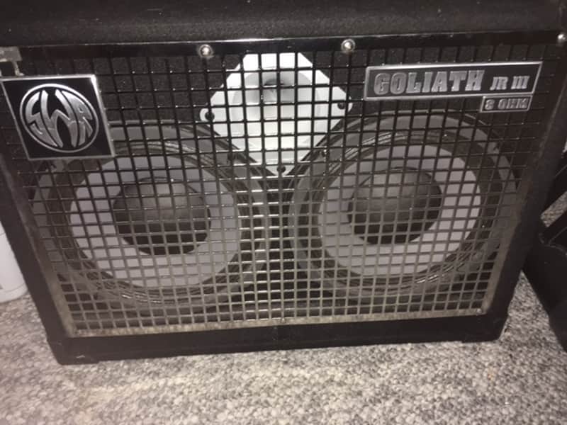 SWR Goliath III Jr. 8 Ohms Bass Cabinet 2007 Black | Reverb