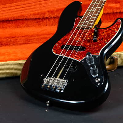 Fender Jazz Bass 62 Stack Knob Reissue ! 1992 - Black image 12