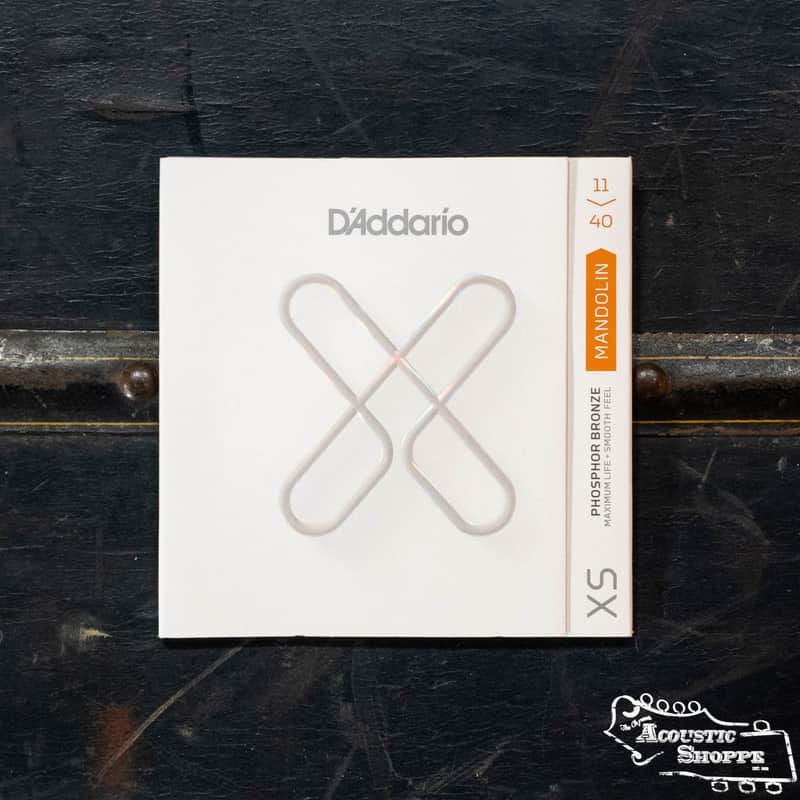 D'Addario XSM1140 Mandolin Phosphor Bronze, Medium, 11-40 Strings image 1