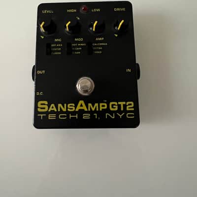 Tech 21 SansAmp GT2 Tube Amp Emulation Pedal | Reverb UK