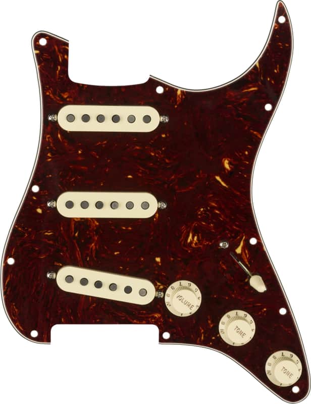 Fender Tex-Mex Loaded Stratocaster Pickguard, Tortoise Shell image 1