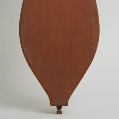 G.E. Thomas 3-String Appalachian Dulcimer, c. 1950s, brown gig bag case. image 4