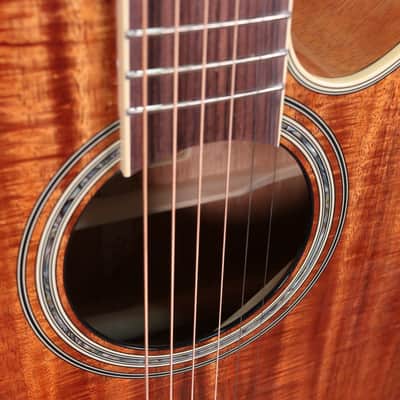 Takamine EF508KC NEX All Figured Koa Acoustic-Electric Guitar image 5