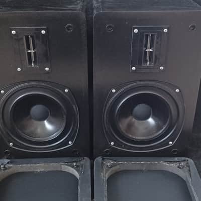 Matched Set Kenleigh HLR-2 1990s - Black 8 ohm Speakers image 1
