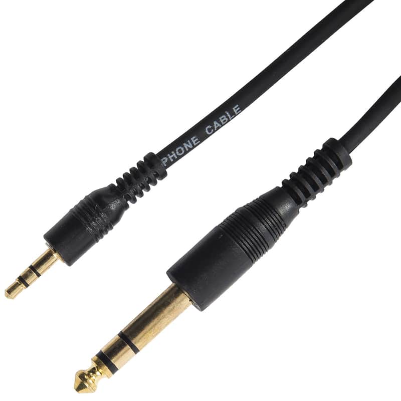 Kinsman Kinsman Soundcard Cable ~ 3.5mm Stereo/6.35mm Stereo ~...