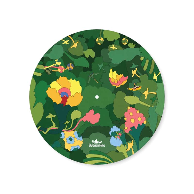 D'Addario - THE BEATLES YELLOW SUBMARINE RECORD MAT Pepperland Woods image 1