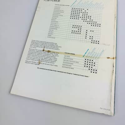 Immagine Fender "The Collected Works of Fender" Catalog, 1976 - 2