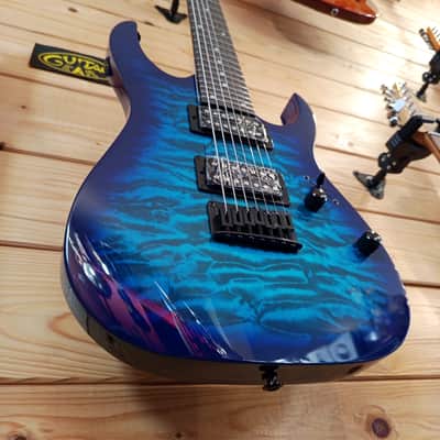 IBANEZ GRG7221QA Transparent Blue Burst - 7 Strings image 3
