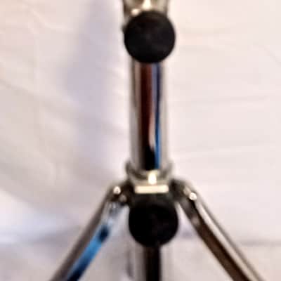 UNMARKED VINTAGE DRUM STAND for CLIP MOUNTING - CHROME image 3
