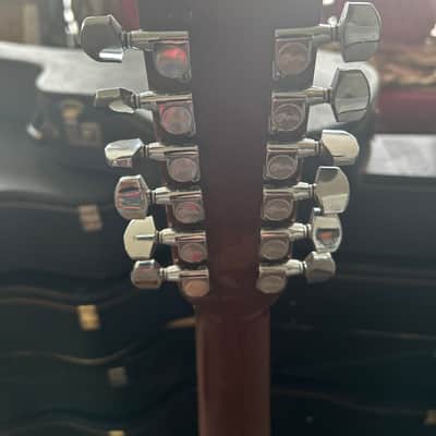 Carlos Model 285-Style 12-String Acoustic Guitar w Hard Case image 9