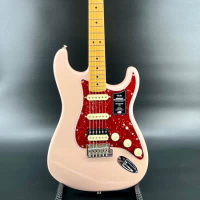 Fender American Professional II Stratocaster HSS with Maple Fretboard 2020 - Present - Shell Pink