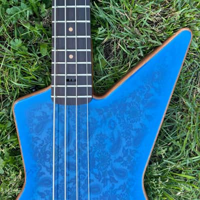 Custom Vintage Bass Explorer 4 string In Stock image 7