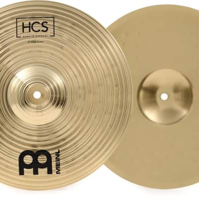 Meinl Cymbals 13-inch HCS Hi-hat Cymbals image 2