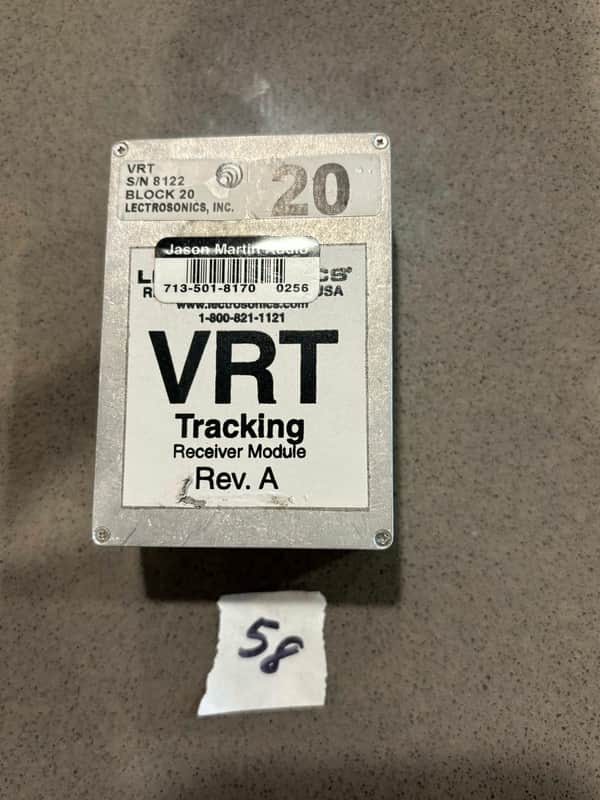 Lectrosonics VRT Tracking Receiver Module Block 20 image 1