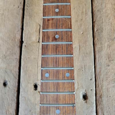 Teisco Neck 1960s with Logo, String Tree, Neck Plate and Screws - Natural image 6