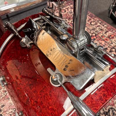 10"-12"-14"-20"-14" Designer Series Maple Light Drum Set - Cherry Birdseye Maple image 5