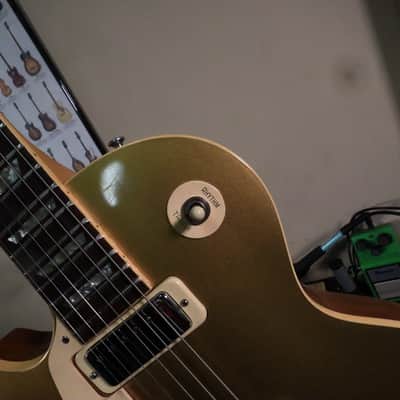 1976 Gibson Goldtop Left Handed Les Paul Deluxe Lefty Electric Guitar image 20