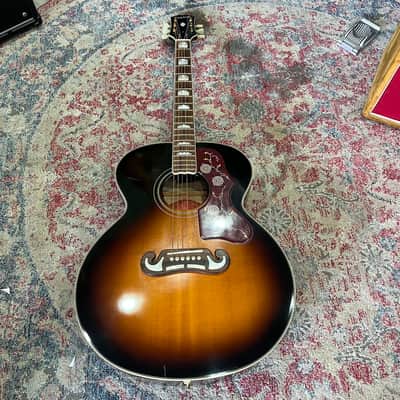 Epiphone J-200 Acoustic Guitar 2022 - Vintage Sunburst image 1