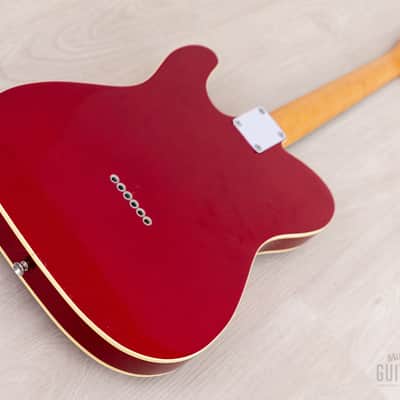 1989 Fender Telecaster Custom ‘62 Vintage Reissue TL62B-70 Candy Apple Red A-serial, Japan MIJ Fujigen image 13