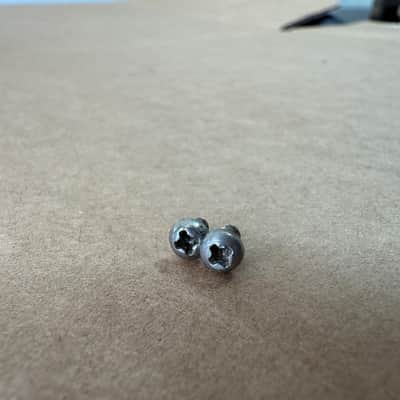 Gibson Vintage 1959 Nickel Les Paul ES Truss Rod Cover Screws 1956 1957 1958 60 image 2