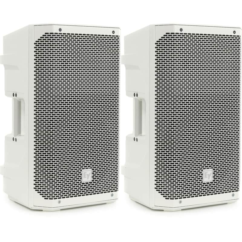 Electro-Voice ELX200-10 10-inch Passive Speaker Pair - White image 1