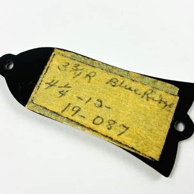 Gibson Blue Ridge 12-String Custom Engraved Truss Rod Cover. 60s/70s image 2