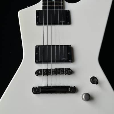 ESP Custom MX250 Kiso Built White Explorer James Hetfield Vibes image 4