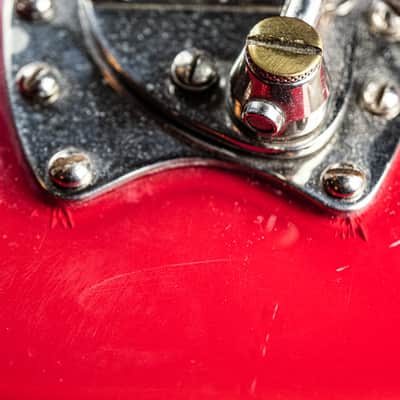 1963 Hagström Kent PB-24-G red image 15