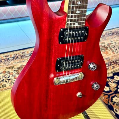 PRS SE CE24 Standard Satin Stoptai 2026 - Vintage Cherry image 17