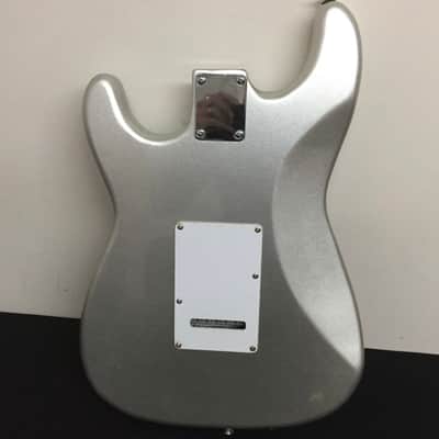 Unknown Loaded Strat Body 2020's - Silver image 3