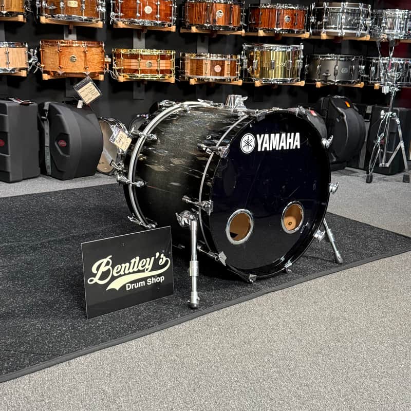 Yamaha Maple Custom Absolute Nouveau 15x22 Bass Drum in Black Sparkle Sunburst (Rm4) image 1