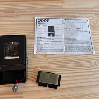 Pearl AD-08 Analog Delay 1980s - Black in Excellent Condition with Users Manual Leaflet image 12