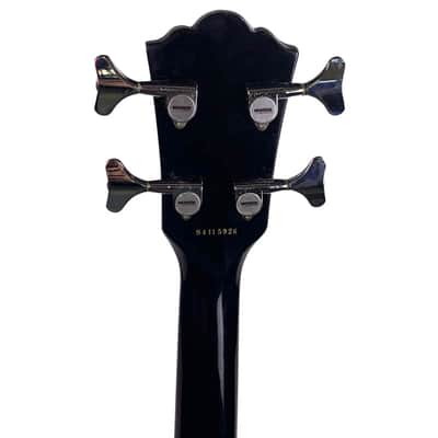 Washburn AB-10 Black Acoustic Bass - Black (USED) image 3