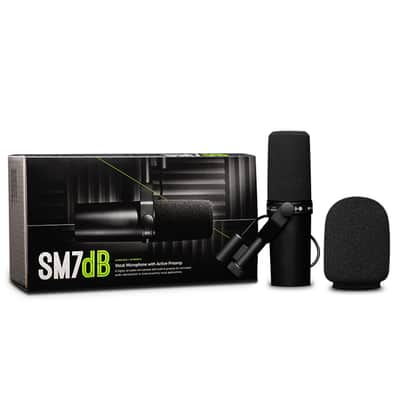 Shure SM7dB Dynamic Vocal Microphone with Built-in Preamp image 1