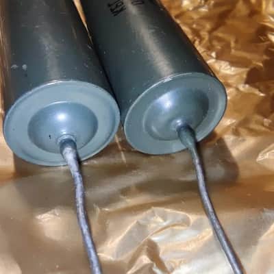 0.25uF 400V  pio Audio capacitors ussr  NOS MATCHED PAIR KBG-M2 image 5