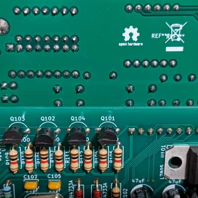 Extralife Instruments | Super Sixteen Sequencer W/ Custom Black/Gold Panel image 6