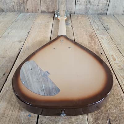 Danelectro Bellzouki 12 String Teardrop 1960s w/ Gig Bag - Brown Burst image 14