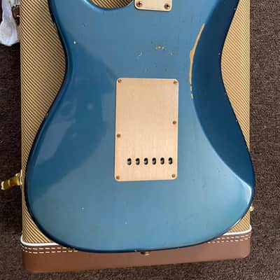 Fender Stratocaster 1957 Custom Shop Relic Lake Placid Blue image 8