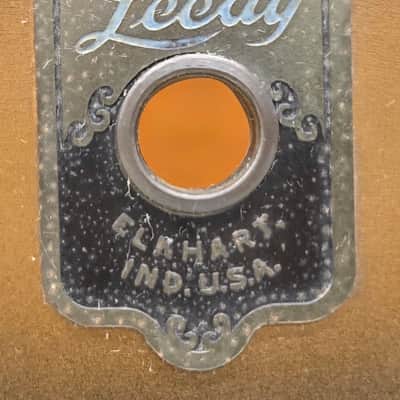 Vintage Leedy Broadway Parallel 6.5 x 14" Snare Drum Duco Finish Original VG image 6