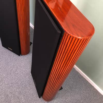 Infinity Kappa 8 Vintage Speakers ~FULLY RESTORED~ Piano Finish ! LOOK ! image 13