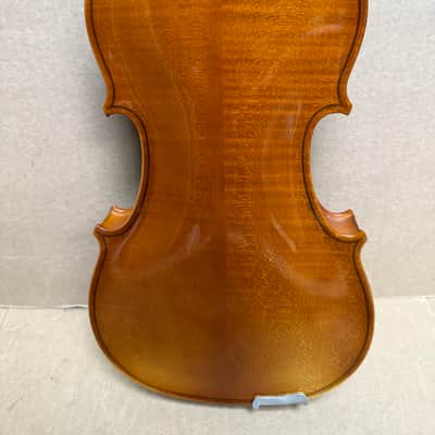 Josef Lorenz Luby (Schönbach) Czechoslovakia 4/4 Size Violin Outfit w/ Bow – Used, Good Condition image 7