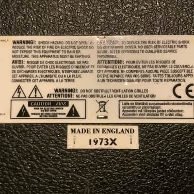Marshall 1973X Handwired Reissue 18-Watt 2x12" Guitar Combo 2014 - 2017 - Black image 4