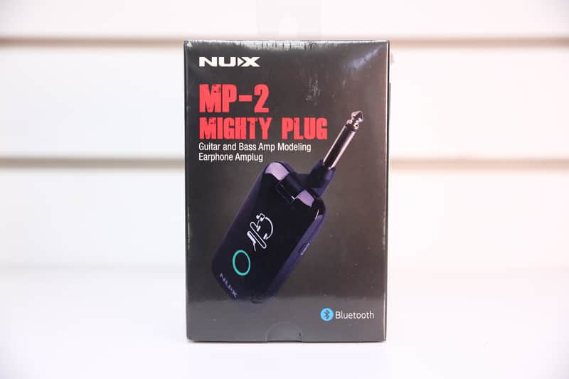NuX MP-2 Mighty Plug Headphone Preamp with Amp Modeling - Black image 1