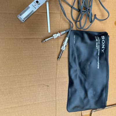 Sony Electret ECM stereo condenser microphone 949T / vintage made in Japan image 10