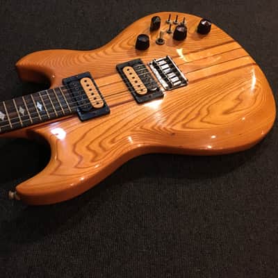 No.021126 Rare! Aria Pro II TS-600 Natural Through-Neck Japan Vintage EX--- image 6