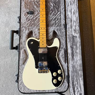 Fender American Professional II Telecaster Deluxe with Maple Fretboard - Olympic White image 7