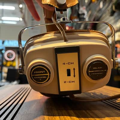Akai AS-980 Receiver with Vintage Electra QHP-44 4-Channel Headphones image 12