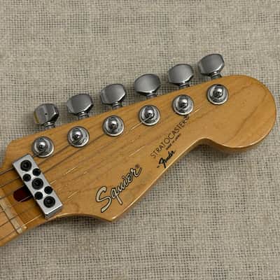 1987 Squier Standard Stratocaster System 1 Tremolo E Series Fujigen Japan + OHSC Fender USA Case image 4
