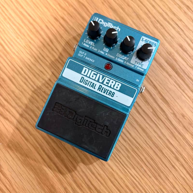 Digitech DigiVerb Digital Reverb Pedal | Reverb Australia