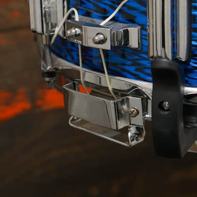 Rogers 5x14" Dyna-Sonic (Reissue) Wood Snare Drum - Blue Onyx image 6